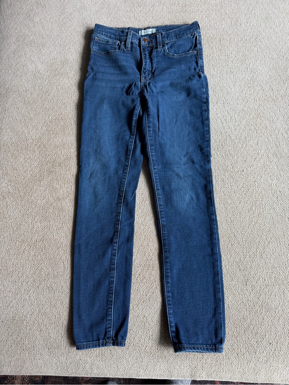 Madewell 9" Mid-Rise Skinny Jeans Medium Wash Size 27